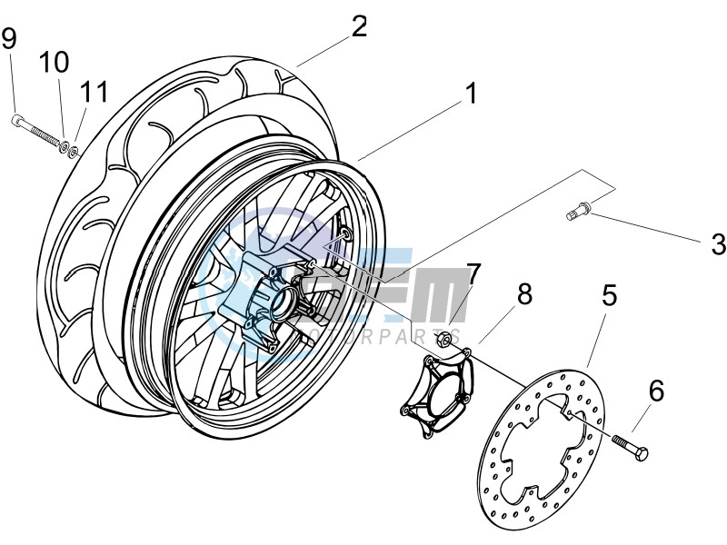 Rear Wheel