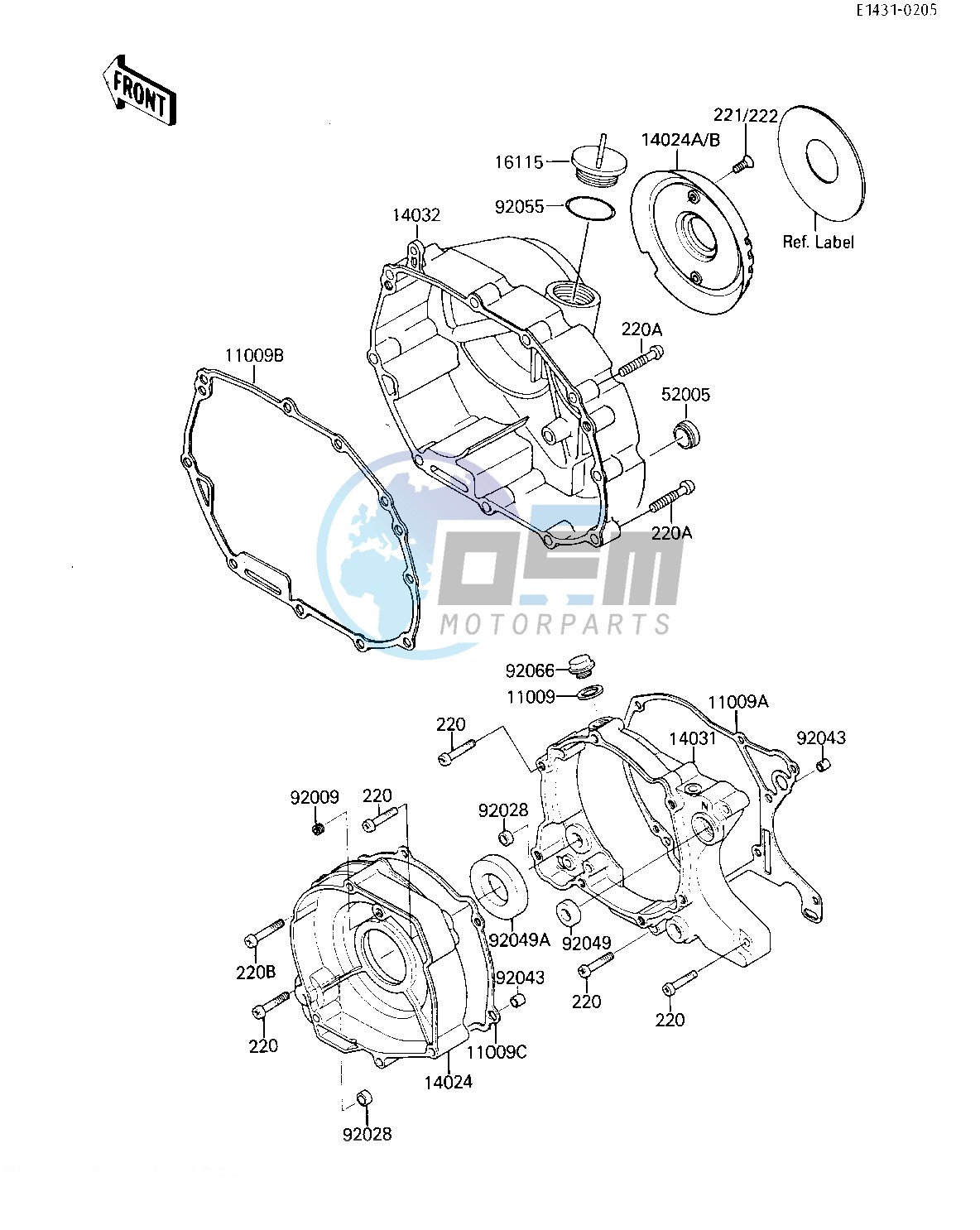 ENGINE COVER-- S- -