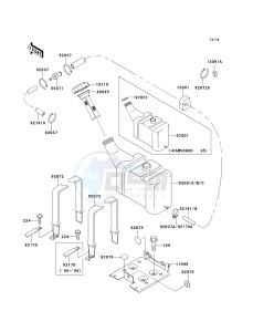 JH 900 A [900 ZXI] (A1-A3) [900 ZXI] drawing OIL TANK