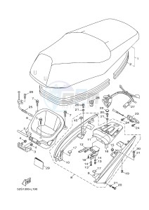 HW151 XENTER 150 (52S2) drawing SEAT