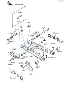 KL 600 B [KL600] (B1-B2) [KL600] drawing SWING ARM