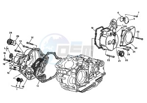 W16 500 drawing CRANKCASE COVER