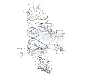 FZ8-NA 800 drawing INTAKE