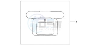 FJS400D9 Europe Direct - (ED) drawing TOP BOX INNER BAG