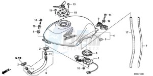 VTR2509 Europe Direct - (ED / LL) drawing FUEL TANK