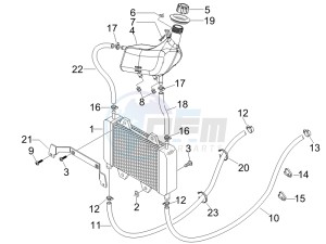 Runner 50 SP drawing Cooling system