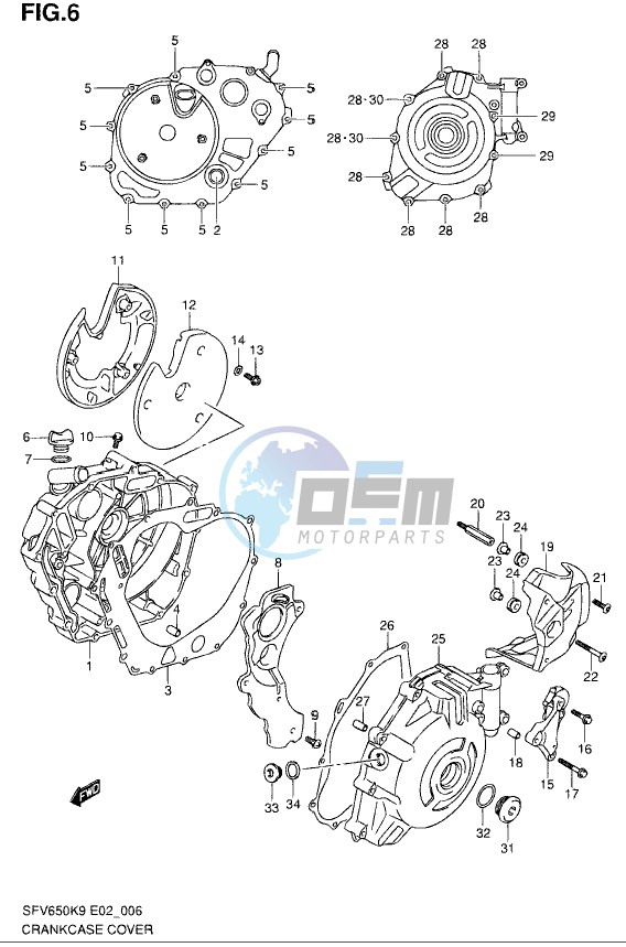 CRANKCASE COVER