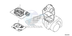 TRX500FAE TRX500FA Europe Direct - (ED) drawing GASKET KIT A