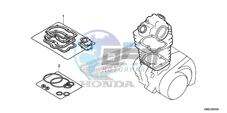 GASKET KIT A