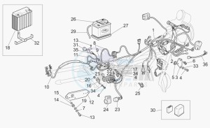 California 1100 EV PI Cat. Stone/Touring PI Cat drawing Electrical system