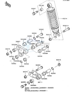 KD 80 N [KD80] (N1-N3) [KD80] drawing SUSPENSION_SHOCK ABSORBER