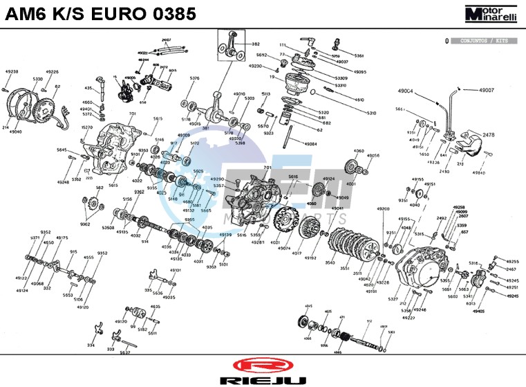 ENGINE  AM6 KS EURO 0385