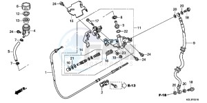 NSC110WHB drawing BRAKE MASTER CYLINDER (CBS)