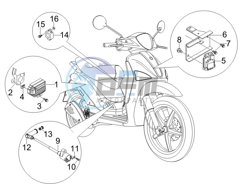 Voltage Regulators - Electronic Control Units (ecu) - H.T. Coil