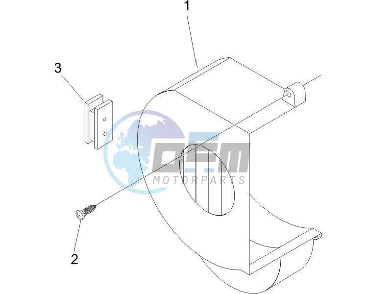 Flywheel magneto cover - Oil filter