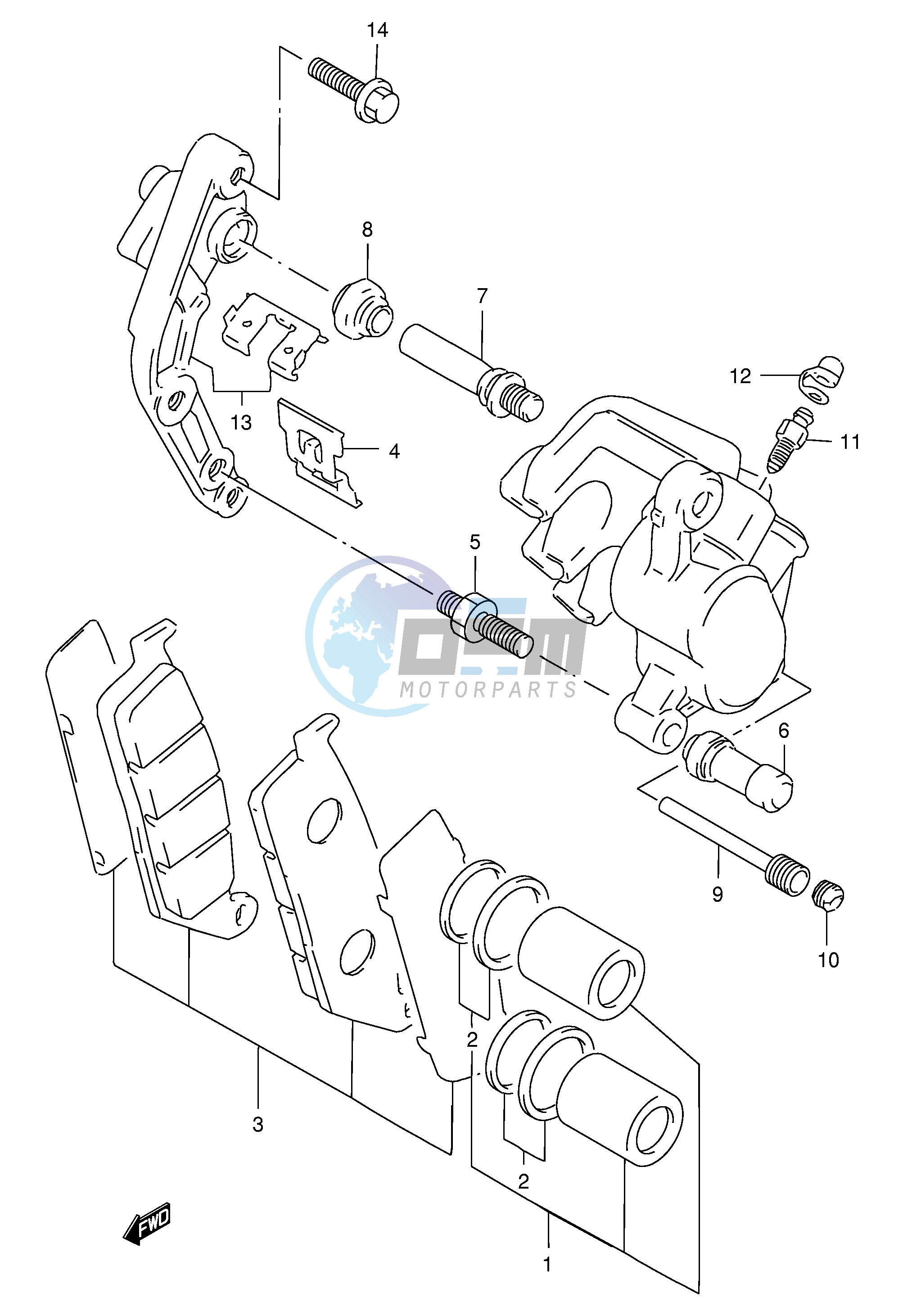 FRONT CALIPER