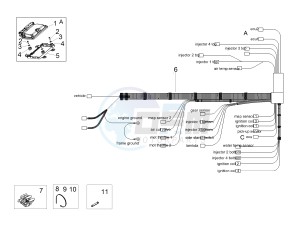 TUONO 1100 V4 FACTORY E4 ABS (NAFTA) drawing Electrical system III