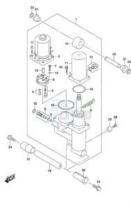 DF 50A drawing Trim Cylinder High Thrust