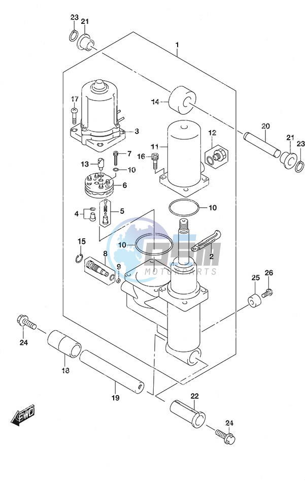 Trim Cylinder High Thrust