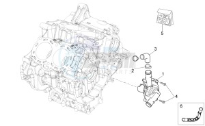 Tuono V4 1100 RR (USA-CND) USA-CND drawing Water pump