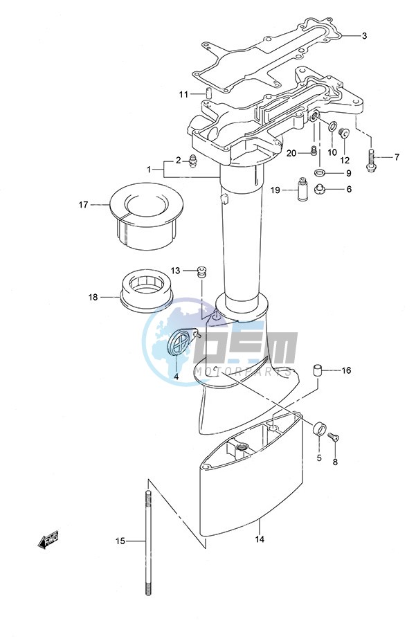 Drive Shaft Housing