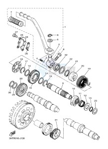 SR400 (2RD1) drawing STARTER