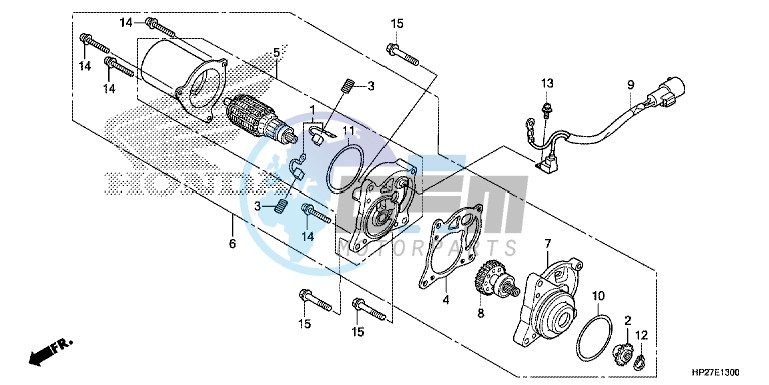 STARTING MOTOR