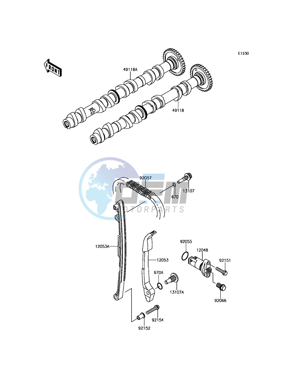 Camshaft(s)/Tensioner