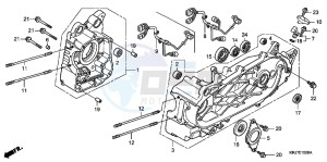 FES125B drawing CRANKCASE