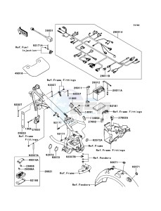 W800 EJ800ACFA GB XX (EU ME A(FRICA) drawing Chassis Electrical Equipment