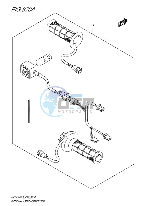 OPTIONAL (GRIP HEATER SET)