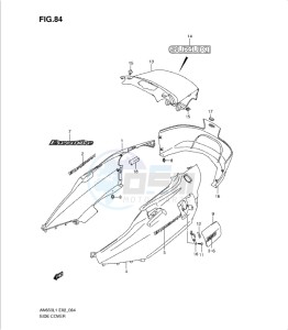 AN650 drawing SIDE COVER (AN650AL1 E51)