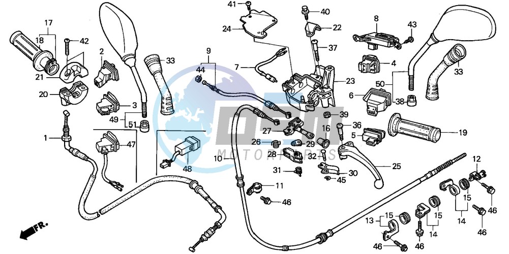 HANDLE LEVER/SWITCH/CABLE