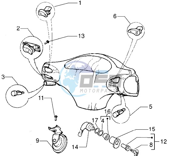 Handlebar switches