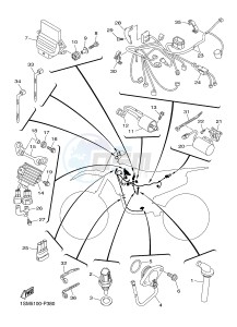 YZ250F (1SMD 1SMF 1SMG 1SMH) drawing ELECTRICAL 1