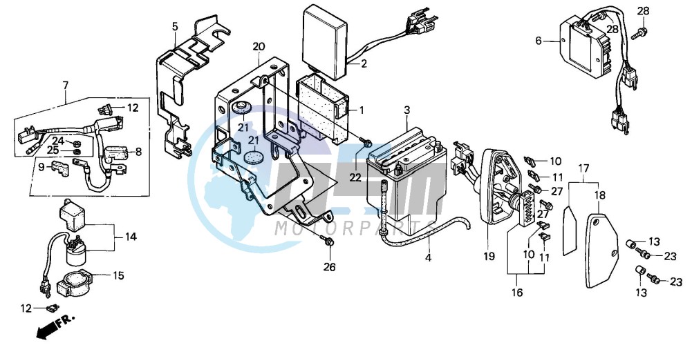 BATTERY (VT1100CS/CT)