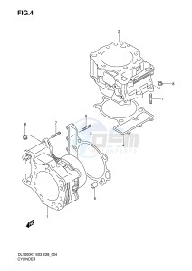 DL1000 (E3-E28) V-Strom drawing CYLINDER