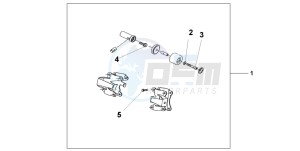 CB1300F1 CB1300SUPER FOUR drawing ENG.GUARD