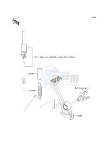 ZR 1000 A [Z1000] (A1-A3) drawing BRAKE PEDAL_TORQUE LINK