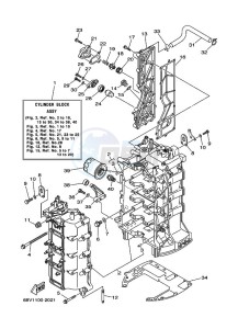 FL115A drawing CYLINDER--CRANKCASE-1