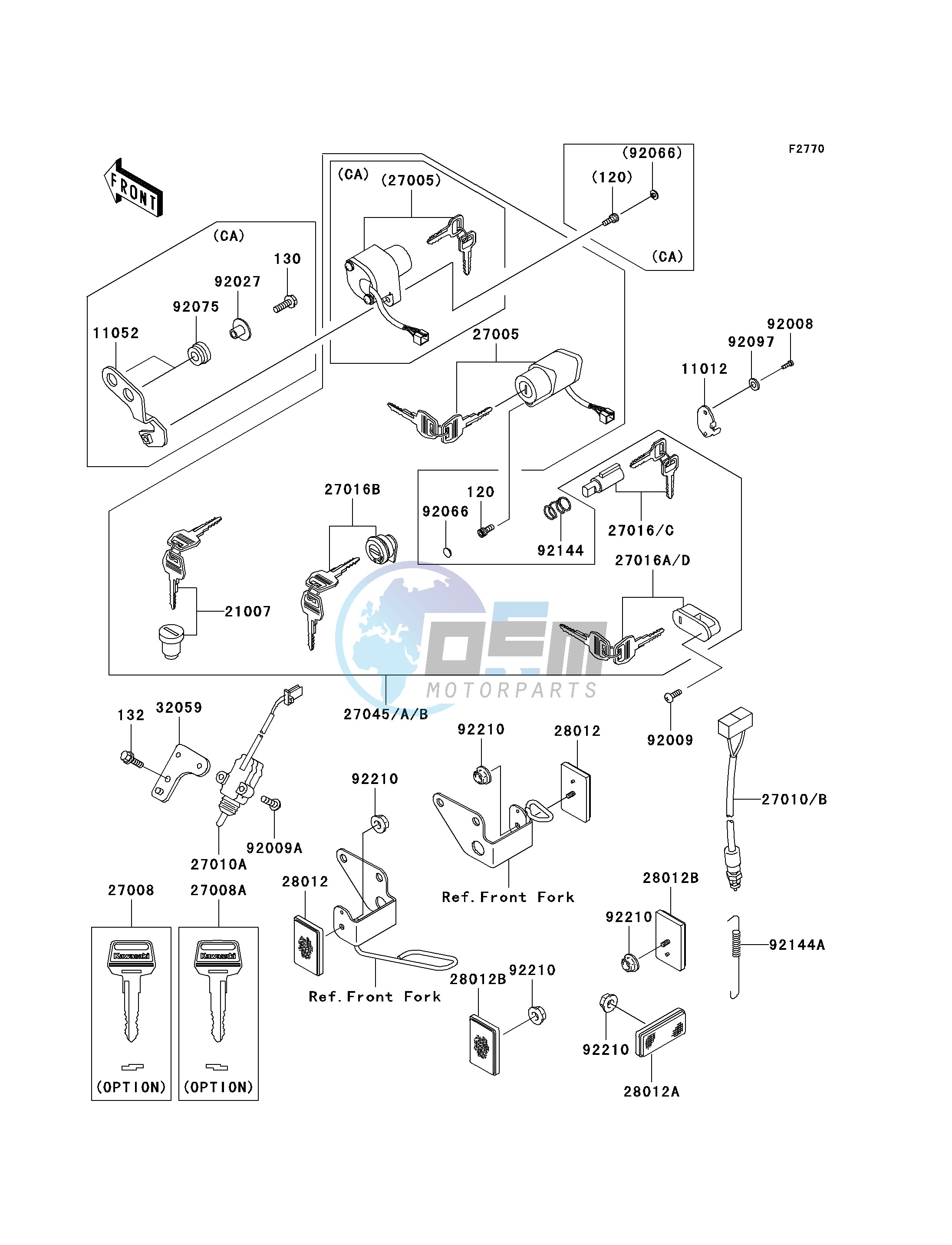 IGNITION SWITCH_LOCKS_REFLECTORS