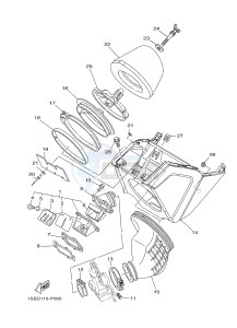 YZ250 (1SSD 1SSE 1SSF 1SSG 1SSG) drawing INTAKE