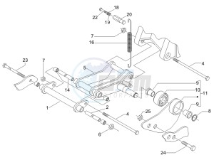 Fly 50 4t (USA) drawing Swinging arm