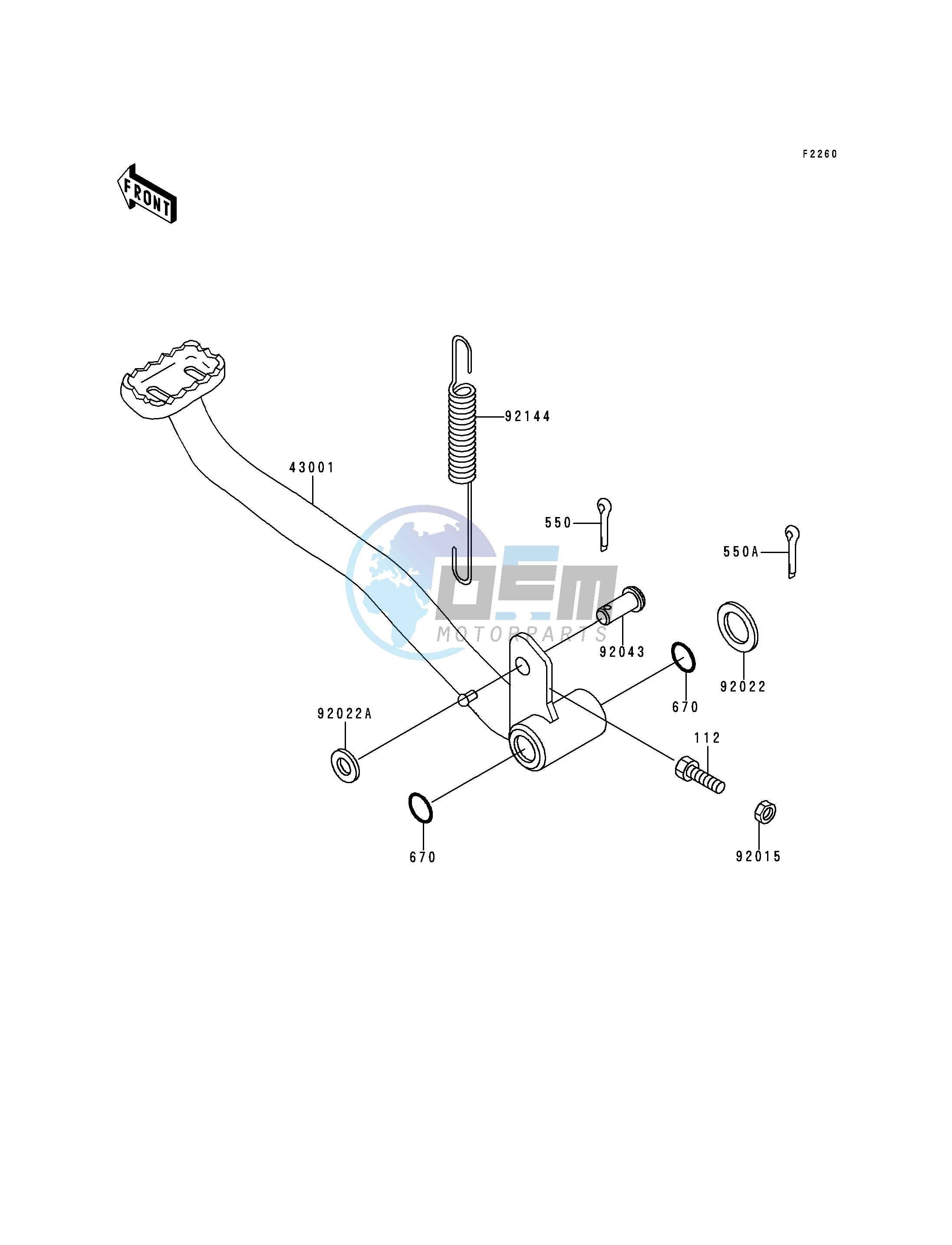 BRAKE PEDAL