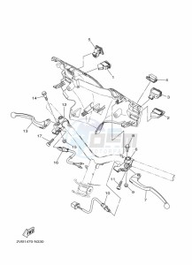 GPD150-A NMAX 150 (BV4D) drawing FRONT MASTER CYLINDER