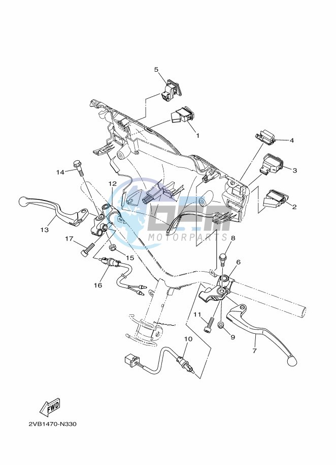 FRONT MASTER CYLINDER