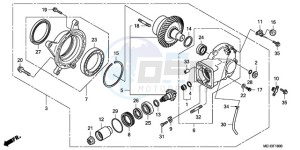 NSA700A9 KO / MME drawing FINAL DRIVEN GEAR