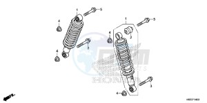 TRX420TE1F TRX420 Europe Direct - (ED) drawing FRONT CUSHION