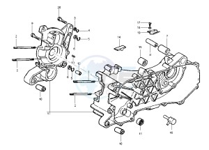 Runner VX-VXR 125-180 125 drawing Crankcase