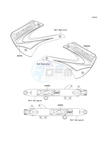 KX 85 A [KX85] (A1-A5) [KX85] drawing DECALS-- A3- -